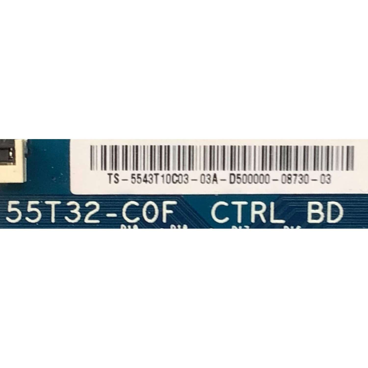 KIT DE TARJETAS PARA TV TOSHIBA / MAIN 691V0G00350 / VTV-L55731 / FUENTE PK101W1700I / FSP117-4FS02 / T-CON 5543T10C03 / 55T32-C0F CTRL BD / DISPLAY T430QVN03.0 / PANEL K430WDRD-UF300AA / MODELO TF-43A810U21 - Imagen 3
